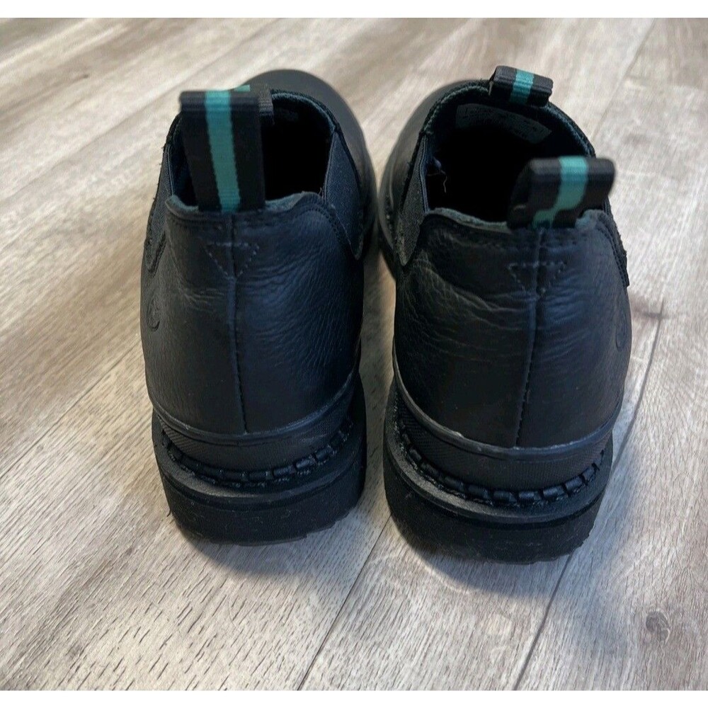 Georgia Boot Giant Romeo Mens Size 8 M Black Leather Work Shoe Soft Toe Used GC - Picture 8 of 11